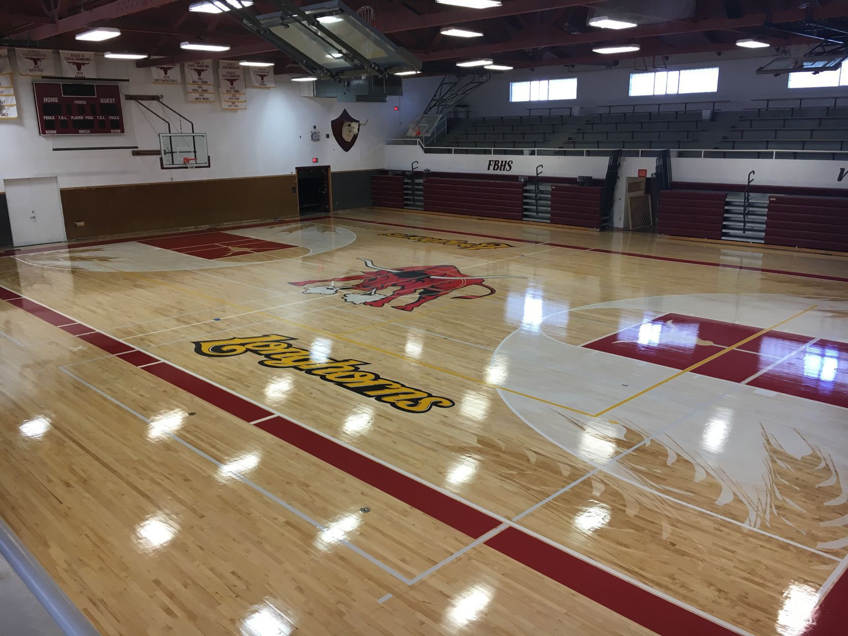 Fort Benton's gym from Steve Lalum 4